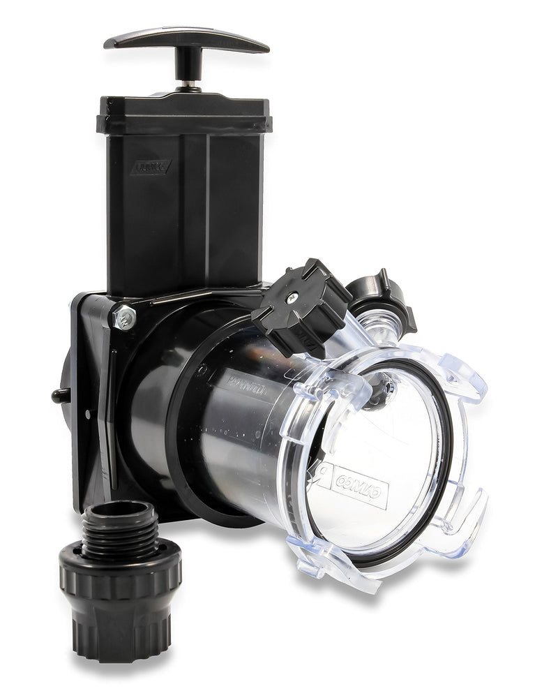 Camco Dual Flush Pro Camper/RV Holding Tank Rinser - Features 3-Inch Gate Valve & Reverse Flush Valve - Empties & Flushes RV Black Water Tanks and RV Sewer Hose (39062) With Gate Valve