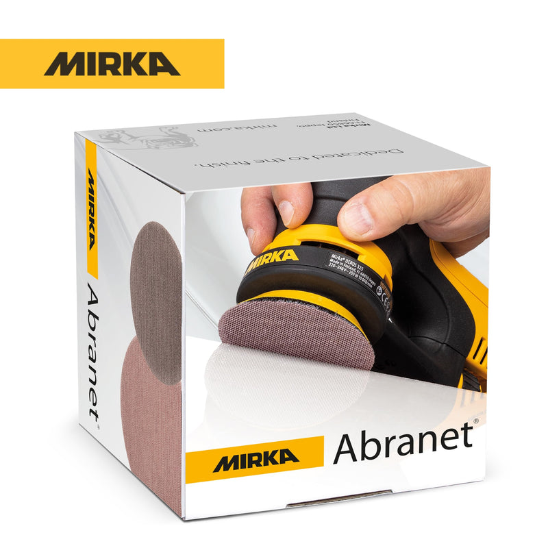 Mirka Abranet Grip Sanding Discs 3 Inch Grit 400 50 Pcs