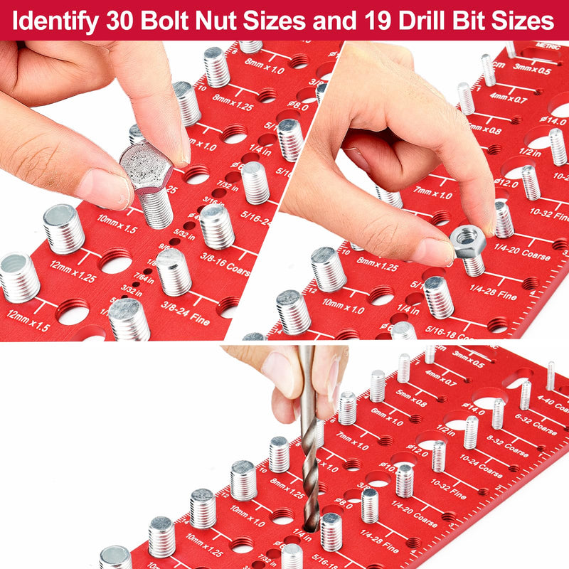 G Thread Checker Thread Checker, 30 Nut and Bolt Thread Checker, Bolt Size and Thread G ...