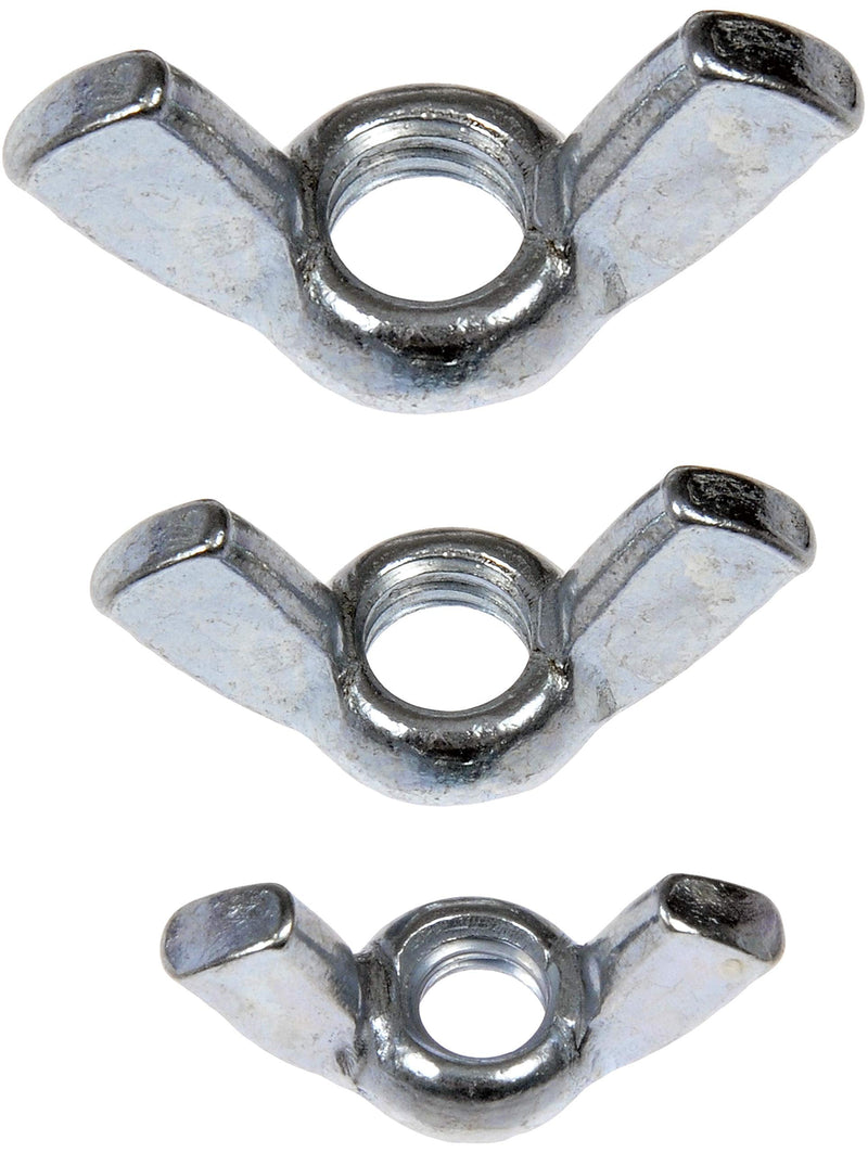 Dorman 255-010 Wing Nut-Grade 2-1/4-20 in., 50 Pack Universal Fit