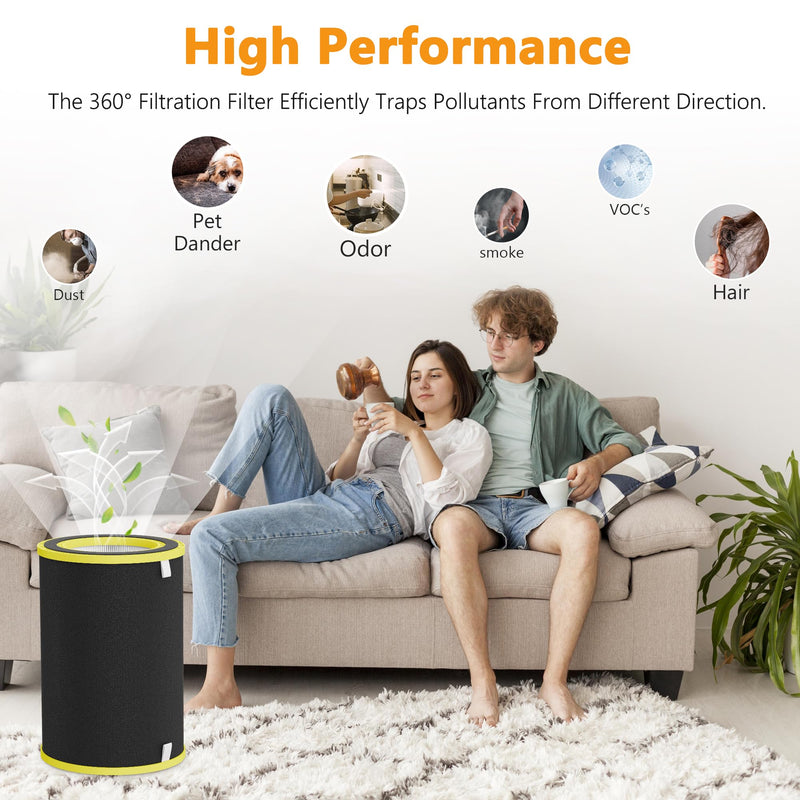 1-Pack Filter O Replacement Filter Compatible with G-Guardian AC5109W, AC5109, AC3200, AC3250 Purifiers, Part # FLT5100, FLT5100PTPC 1-Pack