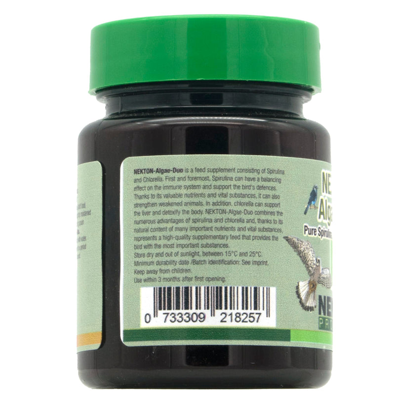 Nekton Algae-Duo Spirulina and Chlorella for Birds 25g / 0.88oz - PawsPlanet Australia