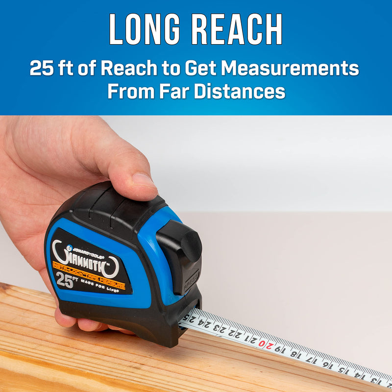 Jonard Tools TM-25 Mammoth™ Insta-Lock™ Tape Measure, 25'