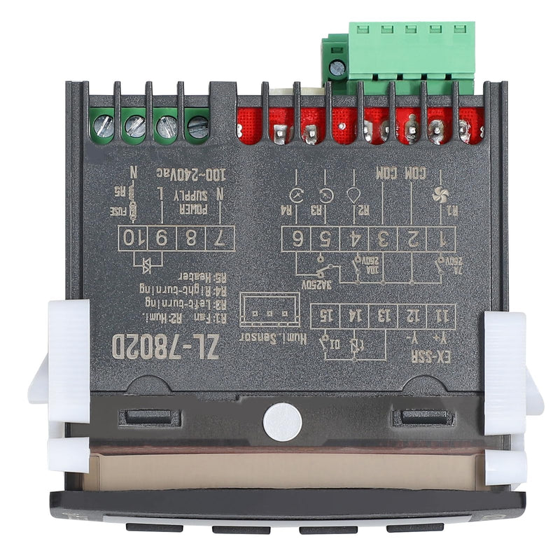 ZL-7802D Automatic Incubator,Digital Temperature Controller,Egg Incubator Controller Thermostat Hygrostat for Eggs Turning and PID Control
