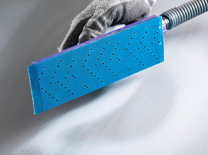 3M Hookit Blue Abrasive Sheet Roll, 36197, Multi-Hole, 2.75 in x 13 yd, 500+ Grade, Automotive Sanding Roll Sandpaper for Coating Removal, Body Repair, Auto Sanding