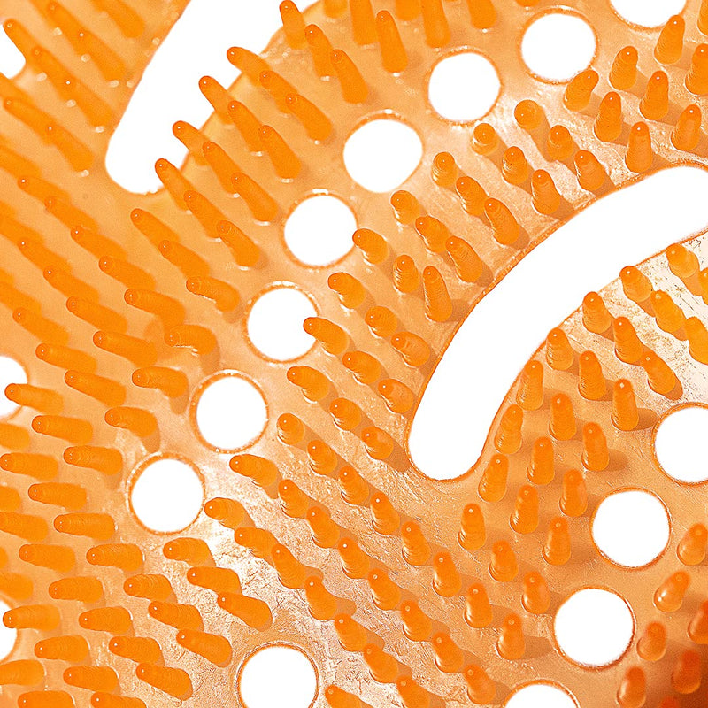 RoyalCart Urinal Screen Deodorizer Freshener (10 Pack), Urinal Wave Screens Mat Guard Anti - Splash, Fresh Scent (Orange Citrus) Fragrance, Supplies Fit for Office School Restaurant Toilets, and More