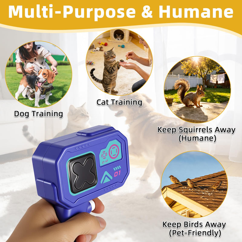 2 Pack Squirt Spray for Cats Dogs Training Squirt Gun for Cats Deterrent Water Spray Pistols for Dogs Pets Training Large-Capacity Water Tank, Leak-Proof Silicone Stopper Design, White and Blue