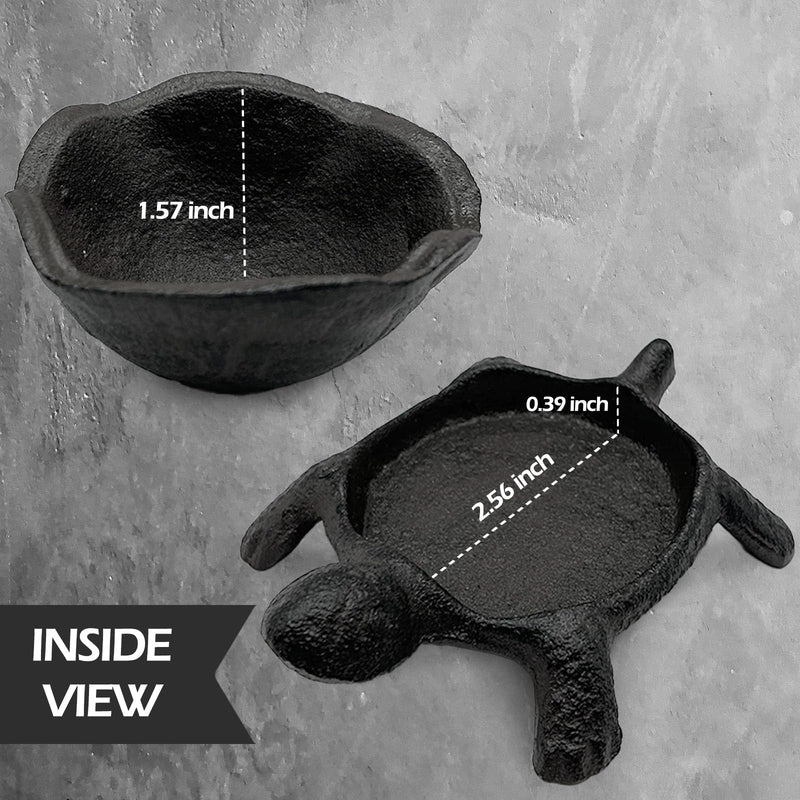 Cast Iron Turtle Key Hider - Outdoor Hidden Key Holder, Decorative Garden Statue, Secret Hiding Spot for Spare Keys, Discreet and Durable Hide-a-Key Solution, Ideal for Home, Yard, and Patio