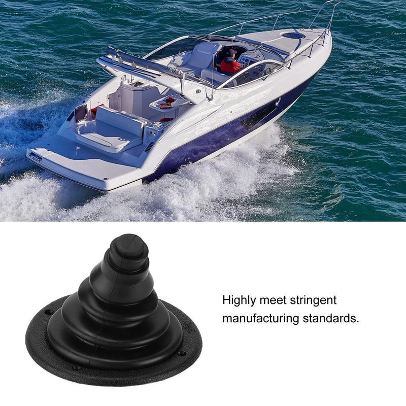 Cable Bellows Marine Steering Shift Cable Protective Bellows Rubber Plastic for Cars Boats Yachts Ships Motor boats Cable Boot Shift Harness Boots(B (black)) black