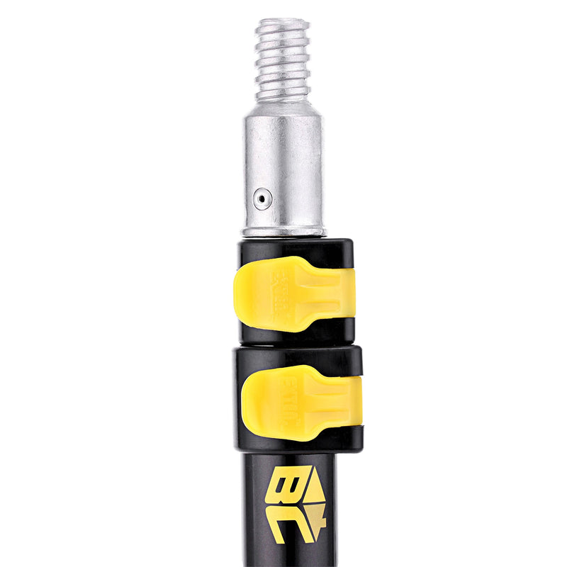 Bates- Extension Pole, 1.4 to 3 Ft Pole, Telescoping Pole, Paint Pole, Extendable Pole, Paint Roller Extension Pole, Painters Pole, Extension Handle, Telescoping Handle, Telescoping Paint Roller Pole Black and Yellow