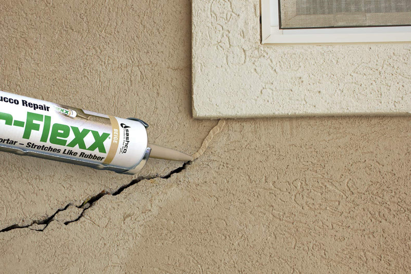 Mor-Flexx Textured Caulk, Beige, 10.5 oz (Pack of 1) Sealants