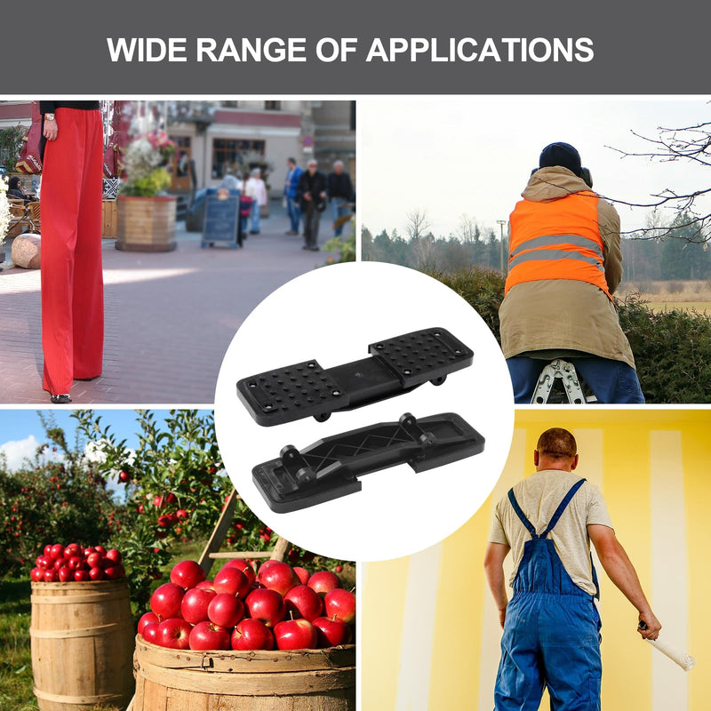Stilt Sole Anti-Slip Pads Replacement Kits for Drywall, Non-Slip Drywall Stilts Accessories Sole Foot Pads with Screw, Rubber Floor Tripod Pads Replacement Part for Construction Decorating