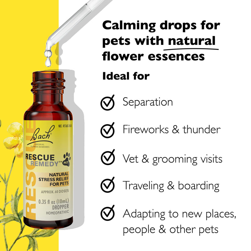 Bach Rescue Remedy Pet (0.35fl oz)_DX - PawsPlanet Australia