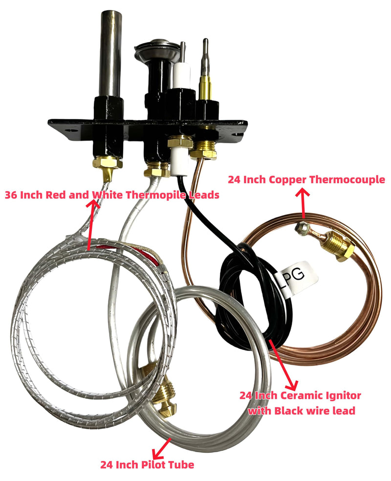 Propane Gas 10002265 3 Way Pilot Assembly