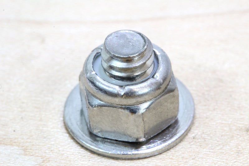 Bolt Dropper 1/2"-13 Nylon Insert Lock Nut (25 Pieces) Stainless Steel Finish Hex Lock Nuts, 304 (18-8) Plain Finish Corrosion Resistant Commercial Grade