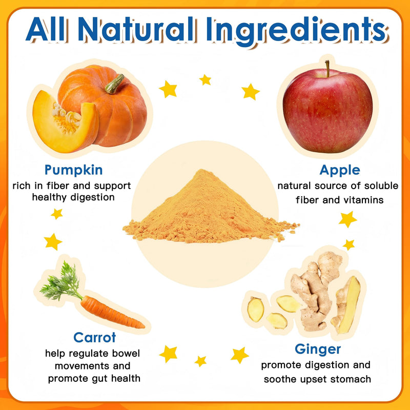 Dog Vitamins Powder & Pumpkin Powder