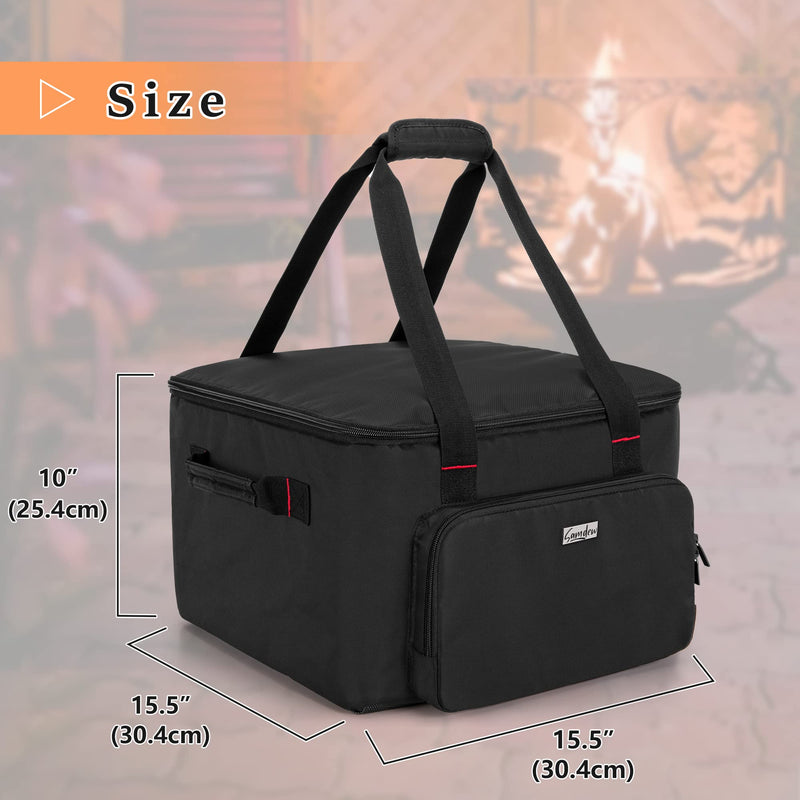 samdew 14 Inch Firecube Carry Bag Compatible with Outland, Bag Only