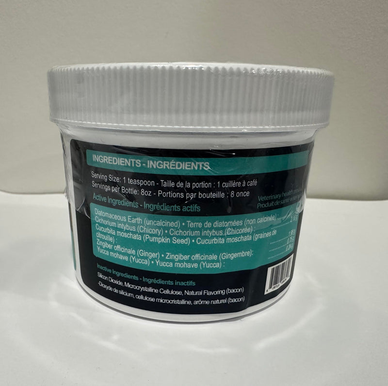 Pets Digestive Health Powder for Cats & Dogs - 120g | Promotes Gut Health & Regular Digestion | Natural Deworming Agent with Chicory, Pumpkin Seed & Ginger