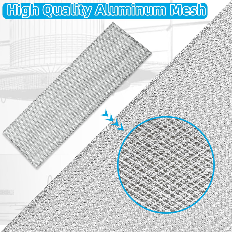 S99010370 Range Hood Filter Replacement for Broan PM250, PM390, 99010370, 2002603, B08087922, AP5950107, SB08087661 Aluminum Grease Filter, 2 Pack