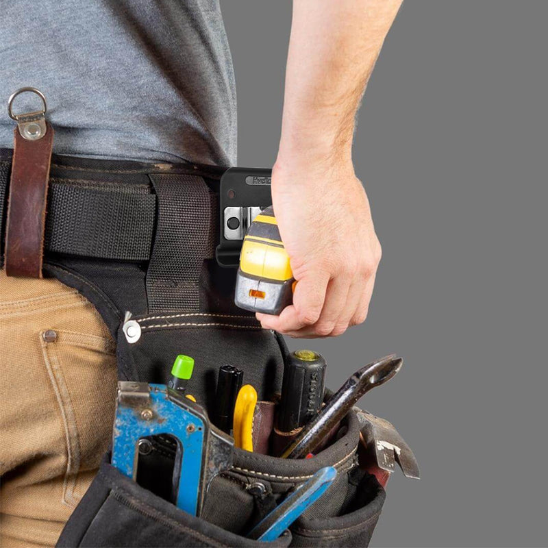 Tape Measure Holder, Tactical Tape Measuring Belt Clip, Drill Holster, Tool Belt with Belt Clip, Suitable for Measuring Tape Drill, Impact Driver Any Tape Holster with a Clip. 1
