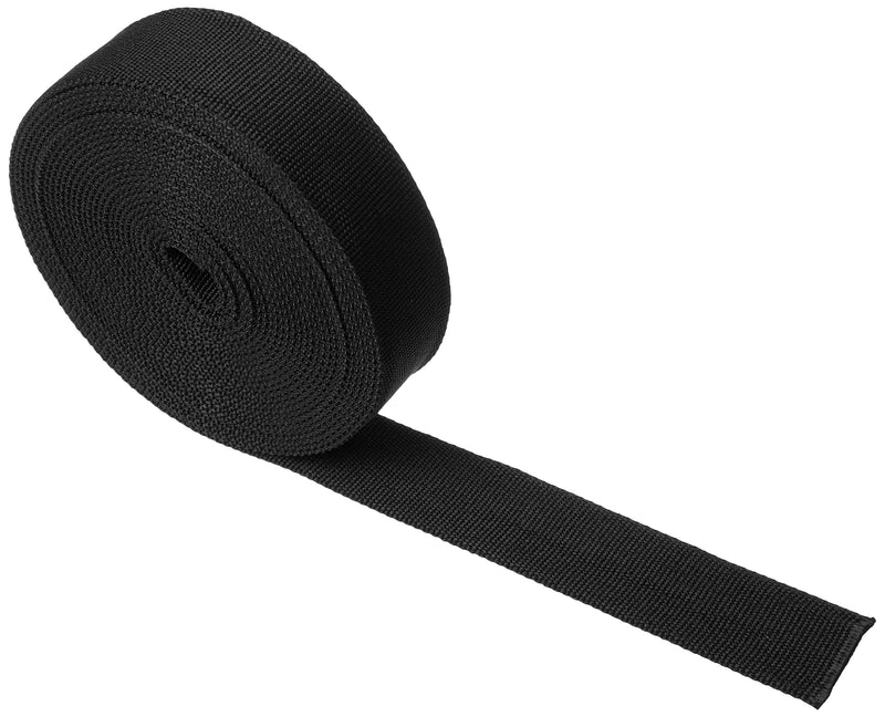 1" ID Nylon Protective Hose Sleeve, 25' Length, Black