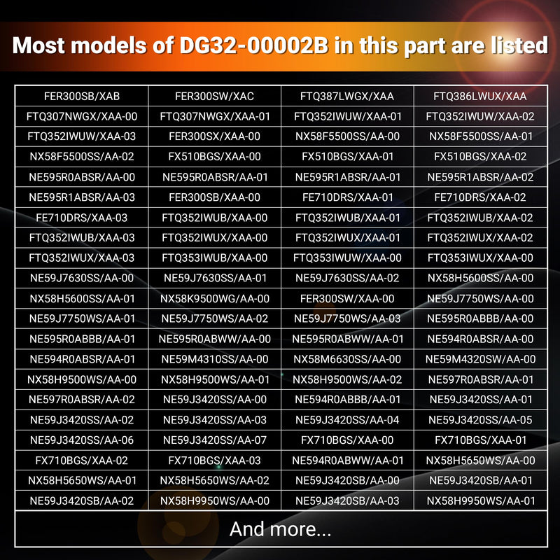 【Upgraded】DG32-00002B EBG61305805 Oven Temperature Sensor Probe Compatible with LG &Samsung Oven Temperature Sensor Parts- Replace DG32-00002A 6322B62214A PS4240743 PS11732697 AP4343210 by Cenipar
