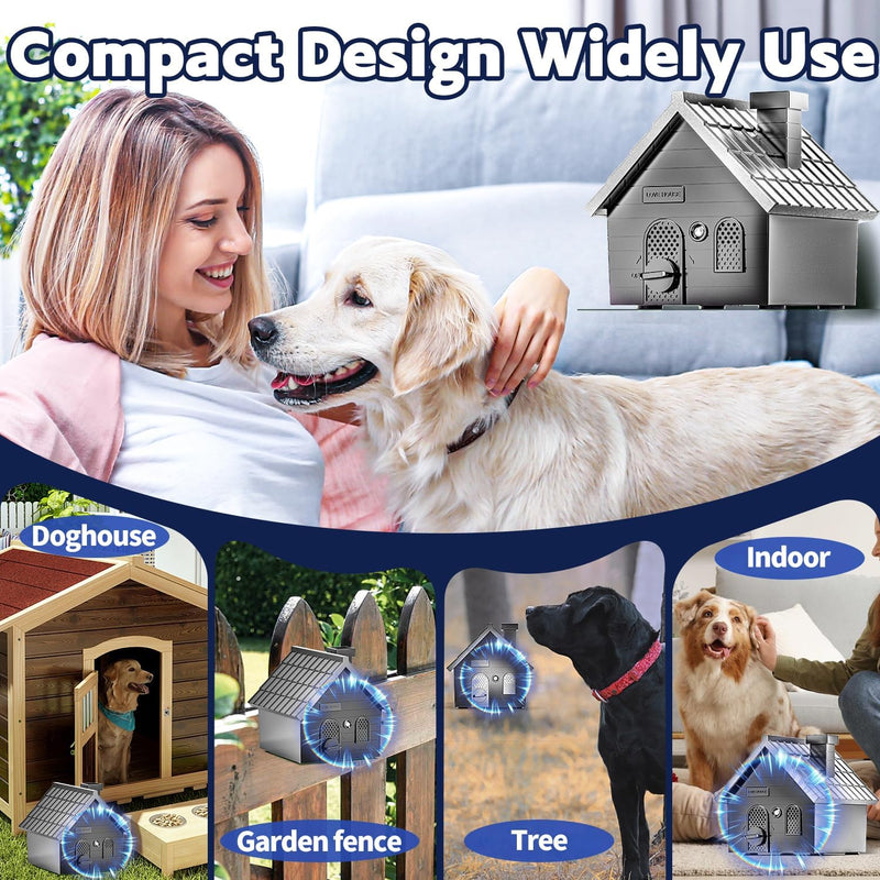 AODA Anti Barking Device for Dogs, Ultrasonic Dog Bark Deterrent Devices, Dog Barking Silencer up to 50 FT, Dog Barking Control Device, Bark Box Indoor Outdoor Use