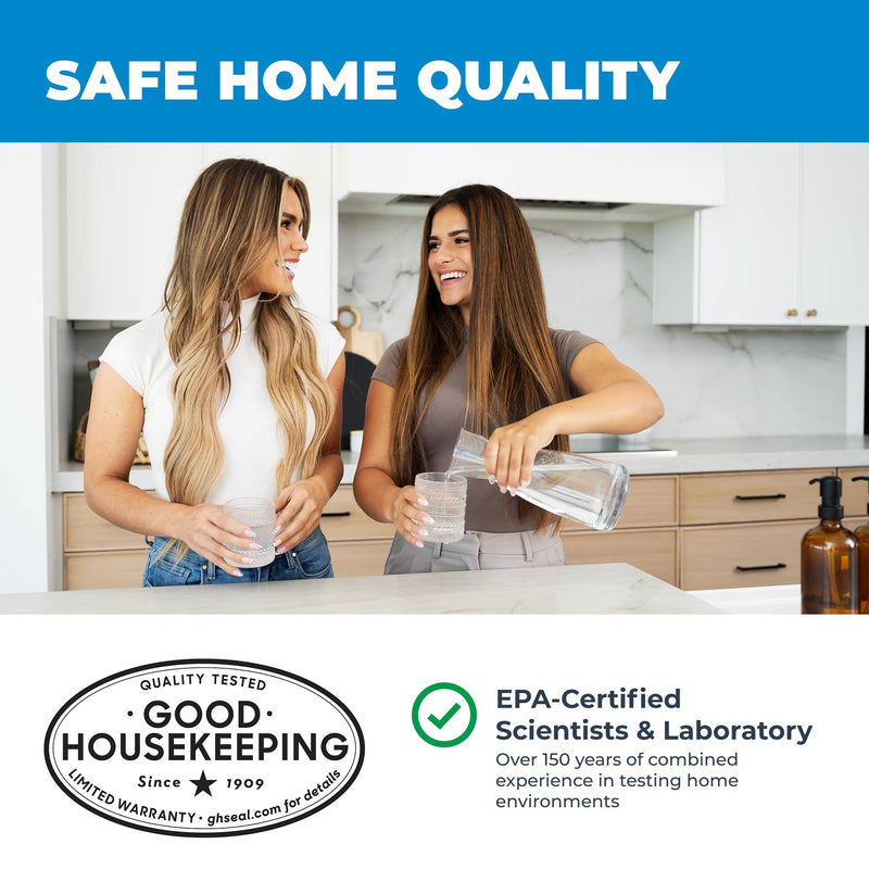 Safe Home® DIY Lead in Drinking Water Test Kit – Advanced Detection to 4 PPB – 5-Minute Test – 3 Levels of Test Results – EPA Lab Certified – Made in The USA – (1 Pack) Single Pack