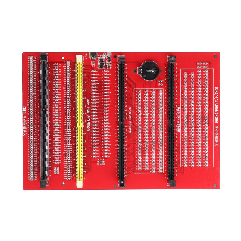 RAM Memory Diagnostic Analyzer Tester 4 in 1 Desktop DDR3 DDR4 DDR5 Tester Card Light