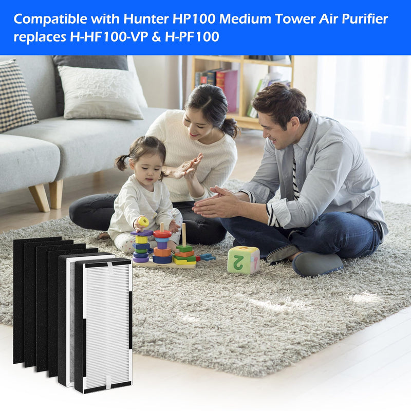 HF100 Replacement Filter for Hunter Air Purifier