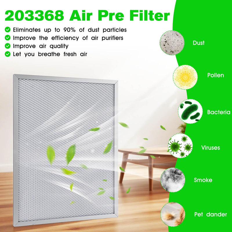 50000293-002 Post Filter Replacement for Honeywell Electronic Air Cleaner | 16" X 12.5" 203368 F50F F300E Fits Honeywell Electronic Air Cleaner Filter 16" X 25" F300E1019 F300A1625 F50F1073 - (2 Pack)