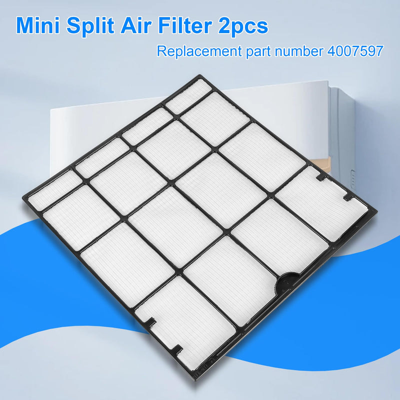 4007597 Mini Split Air Filter for Daikin Mini Split Units, 2Pcs