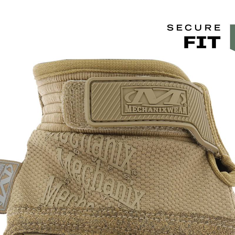 Mechanix Wear: M-Pact 3 Tactical Work Gloves, Touchscreen Capability, Synthetic Leather Gloves, Finger Reinforcement and Impact Protection, Work Gloves for Men (Coyote Brown, Small)