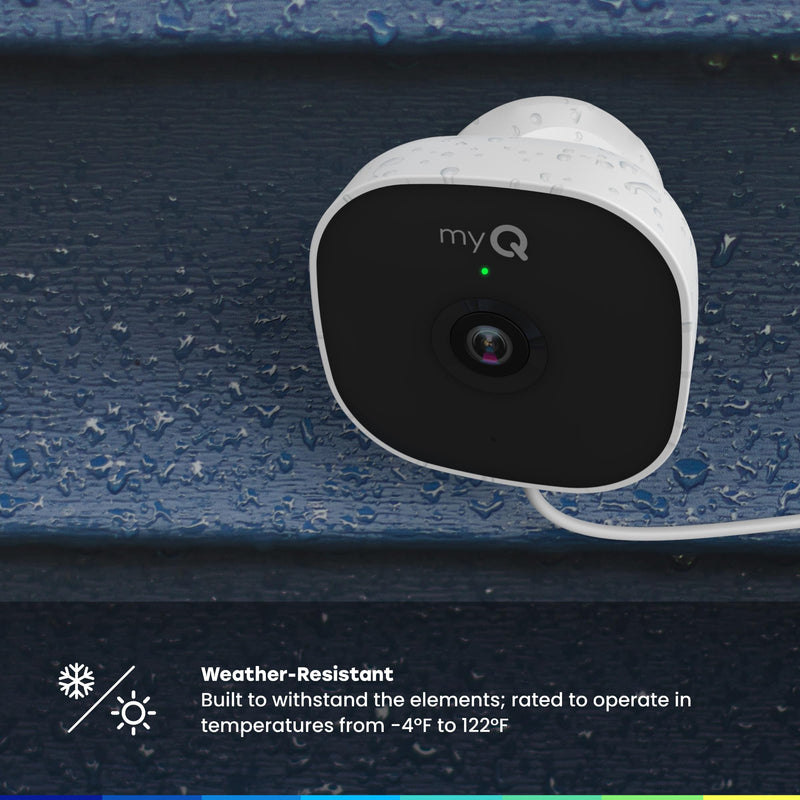 Chamberlain myQ Smart Outdoor Wired Camera Smart Outdoor Camera 1pk