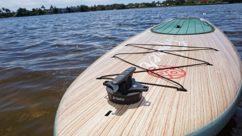 E-Sea Cleat- Heavy-Duty Suction Mounted Utility Cleat | Tie up kayaks, secure boat fenders, secure paddle boards, RV towel hanger, attatch accessories