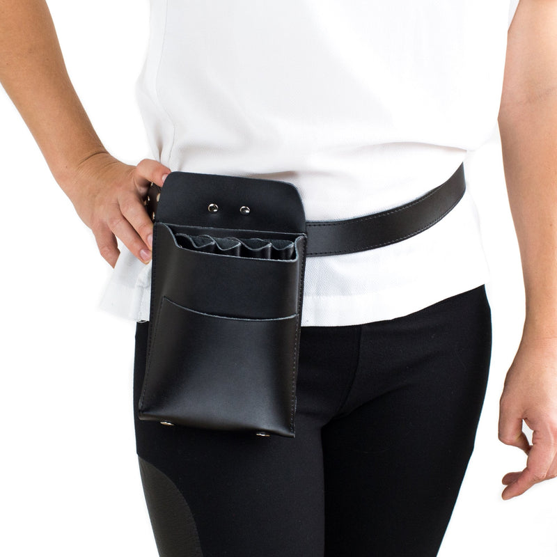 Stylist Tool Belt – 100% Real Leather Shears and Scissor Holster – Hairdresser Tool Holder for Hair Cutting Essentials
