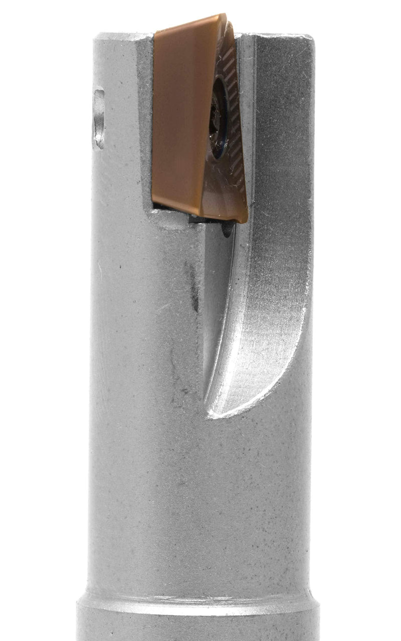 WEN DB003E 3Piece 90° Square Shoulder Indexable Carbide End Mill Set with Aluminum Storage Case