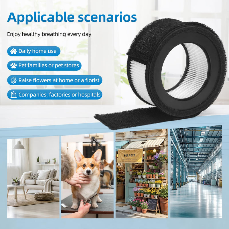 Z-1000 Replacement Filter Compatible with TruSens Z-1000 Air Purifier