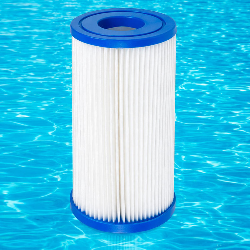 HQRP 5" x 2.5" Cold Plunge Water Filter Cartridge 20 Micron, Universal Fit Replacement for Ice Bath, Ice Pod, Plunge Tub, Spa, Pool, Pleated Sediment Filter, High Flow, 4-Pack