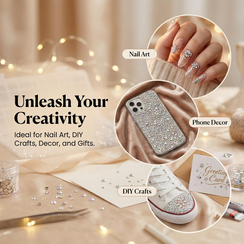 36000Pcs White AB Rhinestones for Bedazzling Crafting, Gems Jelly White Diamond Crystal Bedazzle Kit, Resin Flatback Rhine Stone Jewel Flat Back 2-6MM and b 7000 Glue for Crafts Clothing Clothes Shoes Large Pack + 3Pcs Glue Jelly white AB 2-6mm