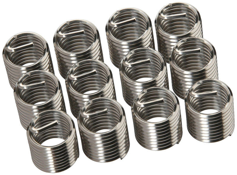 Heli-Coil Helical Insert,304SS,M10x1.25,PK12 (R464910)