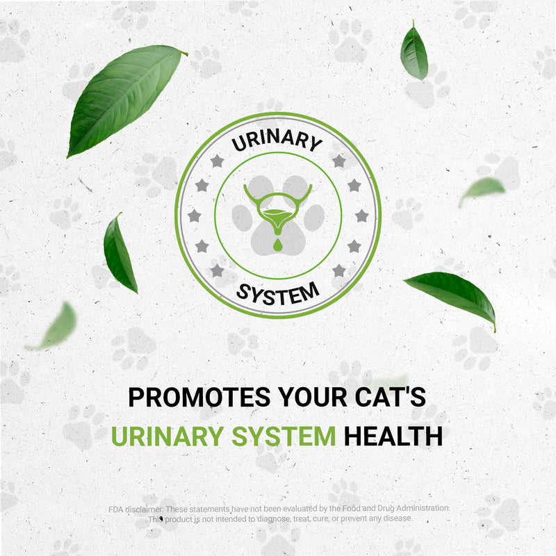 Lion's Urinary | Natural Herbal Dietary Supplement for Cats | Healthy Urinary System Support in Cats | Alcohol-Free Extract, Dandelion Root, Calendula, Linden, Chamomile, Fennel 2 oz