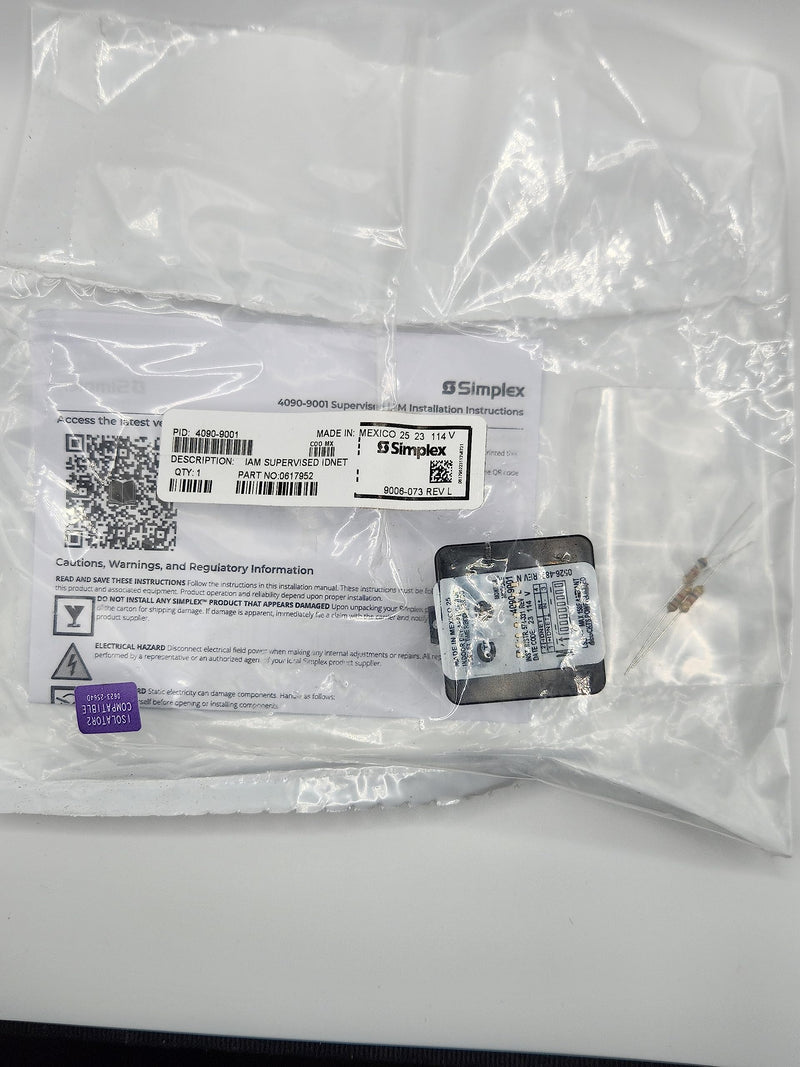 Simplex 4090-9001 IAM IDNET Supervised Individual Addressable Module