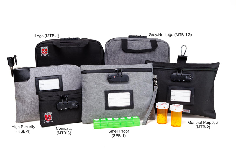 Medication Travel Bag One Size High Security