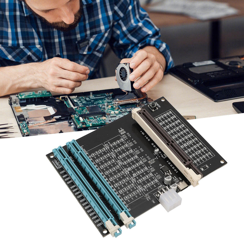 Graphics Card Diagnostic Analyzer Tester Light with AGP PCI E Purpose Display Video Graphics Card Tester for Detecting Faults