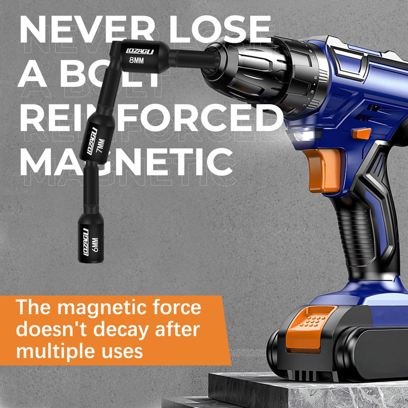 17PCS Magnetic Nut Driver Set | SAE and Metric | Premium Impact Power Hex Nut Driver Drill Bit Master Kit | 1/4 Inch Hex Shank | Cr-V Steel (17PCS Magnetic Nut Driver (Short)) 17PCS Magnetic Nut Driver (Short)