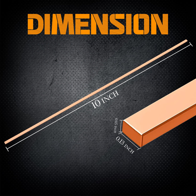 40PCS 15% Silver Brazing Rods, AWS BCuP-5 Silver Solder Sticks, Phos Copper Alloys Soldering Kit, 0.05"x0.13"x10" Flat Solution Welding Rods for HVAC, Air Conditioning, Refrigerator, Copper pipe 40