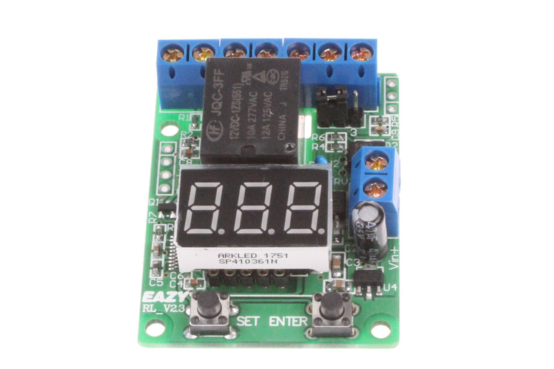 NOYITO Voltage Relay Module Upper Lower Limit Detection Control Switch Off ON Over Voltage Protection Battery Charge Discharge Timing (12V) 12V