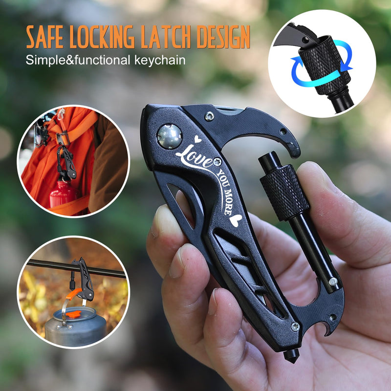 Valentines Day Gifts for Him Men Husband, Gifts for Him Valentines, Valentines Multitool Gifts Anniversary Birthday for Him Men, Mens Valentines Gifts, EDC Love Gifts Valentines Day for Him Boyfriend Multitool With Engraving Love You More - NewNest Australia