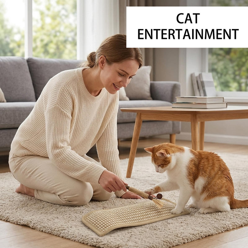 6-Piece 10inch Mint Cat Pillow Set for Indoor Cats, Silvervine Sticks for Cats, Catnip Sticks for Dental Health and Stress Relief,Cotton Linen Material for Chewing and Play